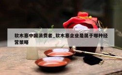 软木塞中国消费者_软木塞企业是属于哪种经营策略